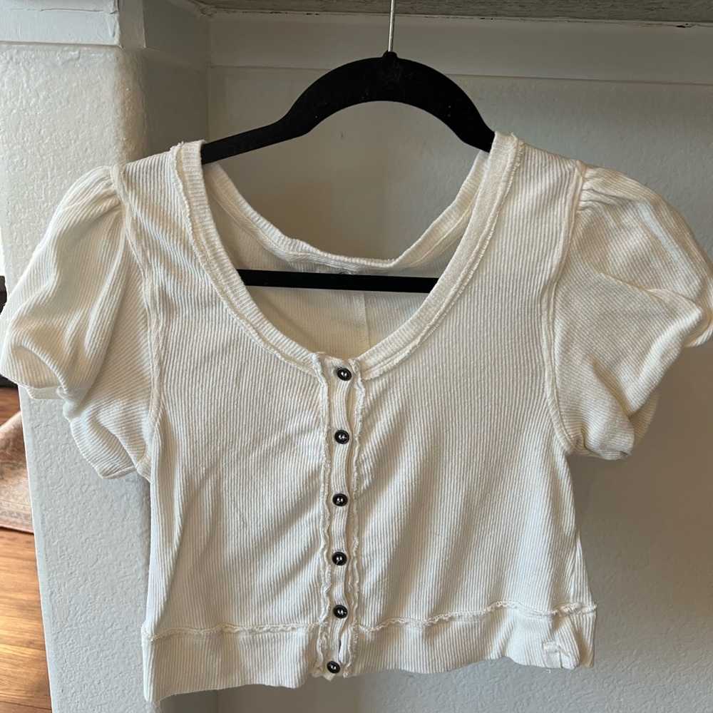 We The Free Ribbed Top